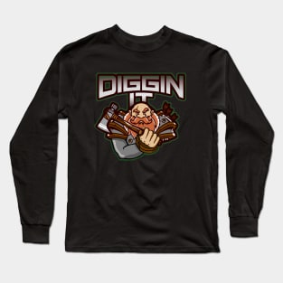 DIGGIN IT/ ROLEPLAY DWARF Long Sleeve T-Shirt